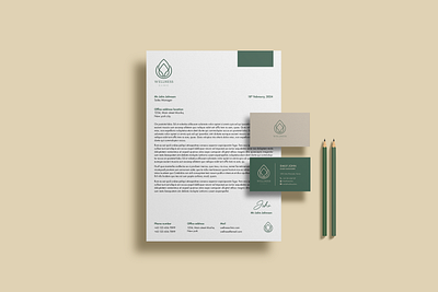 Business Card adobeindesign branding company profile graphic design logo stationary