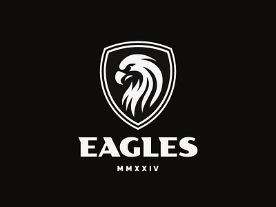 Eagles branding concept design eagle logo