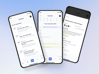 Calendar and events pages admin app asana calendar dashboard event figma inspiration jira page design planner project management saas schedule todo app ui ui design ui kit user interface ux