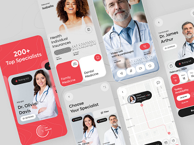 Healthcare service - Mobile app doctor health healthcare healthcare app medical medicine