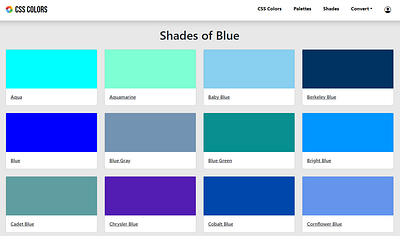 CSS Colors website colors css graphic design website