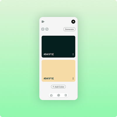 Daily UI #060 app design colour picker daily ui daily ui 060 figma ui uiux