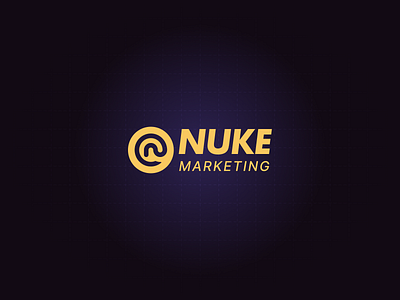 Nuke Marketing - Logo Design brand identity brand logo branding logo logo design logo designer logo designer india logo maker logo mark marketing marketing logo nuke logo