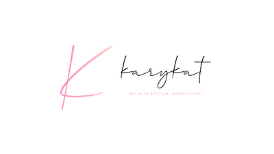 Karykat logo presentation branding graphic design