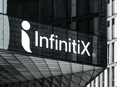 InfinitiX Logo 3d animation app branding design flat furniture graphic design icon illustration logo minimal motion graphics sites typography ui ux vector web website