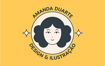 Amanda Duarte - Personal Branding 2d 2d illustration art branding drawing graphic design illustration logo logo design personal branding vector visual identity