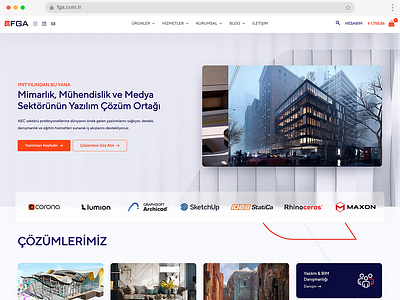 FGA Website Design & E-Commerce architecture cinema 4d corporate e commerce engineering it lumion reseller sketchup software web design website design wordpress