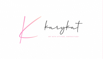 Karykat business card branding logo