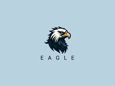 Eagle Logo animal attack beast eagle eagle eye eagle head eagle head logo eagle logo eagles game gaming gaming eagle gaming logo illustration sharp eye strength warrior warrior eagle wild wild life