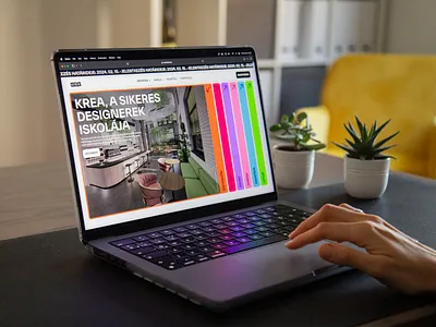 Krea Art School - UI/UX design alfa romeo art school brand identity branding car community creative hero design design thinking festival festival ui design illustration logo ui uiux design ux design wireframes