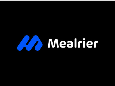 Mealrier logo concept branding ecommerce ui