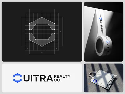 UITRA Realty Co. | Real Estate Visual & Branding Design branding building design home icon logo logo design minimal property real estate real estate branding real estate logo real estate logo design realty logo symbol