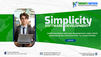 "Simplicity Software Development" animation branding logo ui