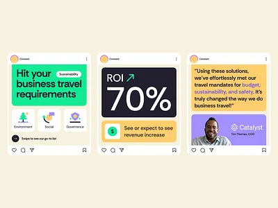 Social Media Cards saas social media