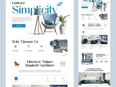 A Website Designed branding design illustration ui webdesign