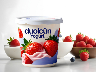 Yogurt Label Packaging Design ice cream ice cream label ice cream packaging label design packaging design yogurt yogurt label yogurt packaging