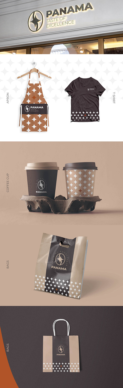 PANAMA COFFEE | visual identity 3d branding graphic design logo