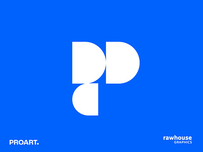 Abstract P letter Logo abstract p agency blue branding dailylogo effect graphic design letter p logo logodesign logoinspiration logos p letter logo proart simple logo viral