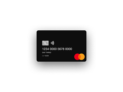 Master card design app design card design credit card master card ui web design