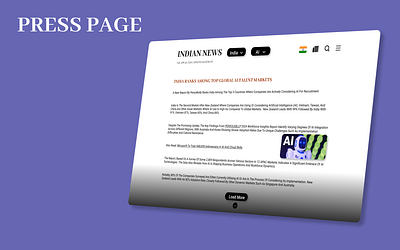 Press Page #51 #DailyUI #UI dailyui design digitalart graphic design ui uidesign