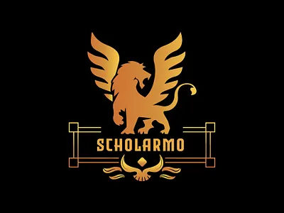 Scholarmo Logo Design 3d animation artwork branding co company logo creative design graphic design illustration illustrator logo logomaker scholarmo logo design ui website logo