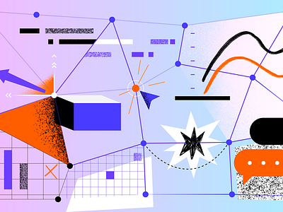 Six Best Practices for Designing Architecture abstract app architecture branding data design dots flat grid icon illustration server tech texture ui vector