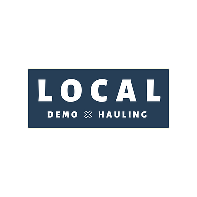 Local Demo x Hauling – Branding branding graphic design logo typography vector