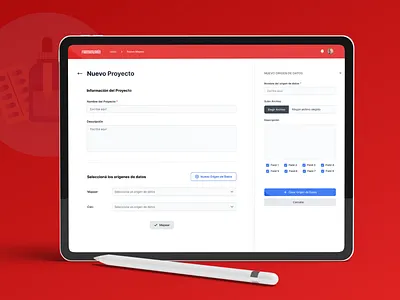 Farmanuario Software - Base of Medicines and Labs - AI Mapping ai app app design data base medical medtech software ui