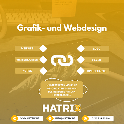 Hatrix facebook post graphic design
