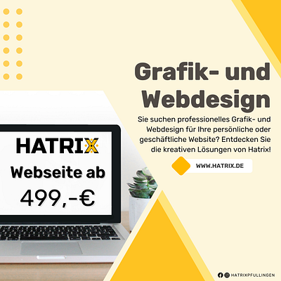 Hatrix Banner graphic design