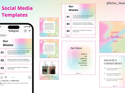 Figma-Social Media Templates figma social media template