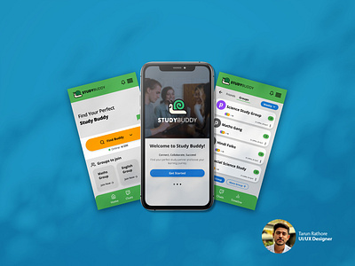 Study Buddy App Design ui ux design webdesign