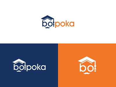 Boipoka Logo brand identity branding education logo educational logo logo design