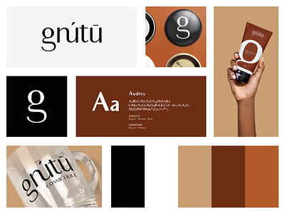 Gnutu - Brand Identity brand identity branding graphic design graphic designer identité visuelle logo logo designer logo typographique logotype motion graphics