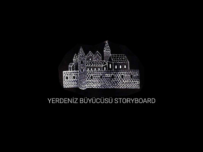 Yerdeniz Büyücüsü Storyboard app design dijital graphic design illustration storyboard çizim