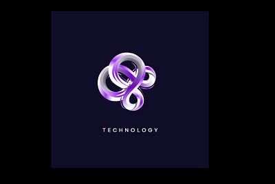 Technology logo branding design graphic design illustration logo new vector