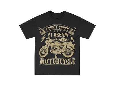 Motorcycle Tshirt Design design graphic design illustration logo minimal motorcycletshirt tshirt typo typography