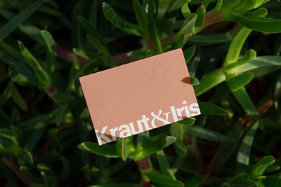 KRAUT&IRIS LOGO DESIGN brandidentity branding graphicdesign identitydesign logo logotype typography visualidentity