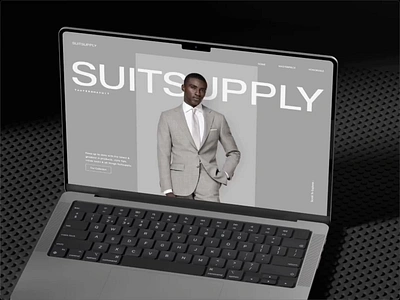 Suitsupply - Luxury Bespoke Suit Company Website Design animation branding clothing company company profile fashion landing page layout luxury minimalist modern suit ui ui design ux web design web layout website website design website layout