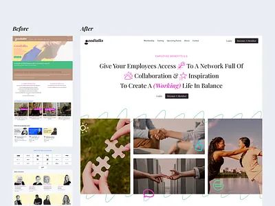 Landing Page Re-design daily ui header design hero section landing page product design redesign slider startup ui ui design ux design