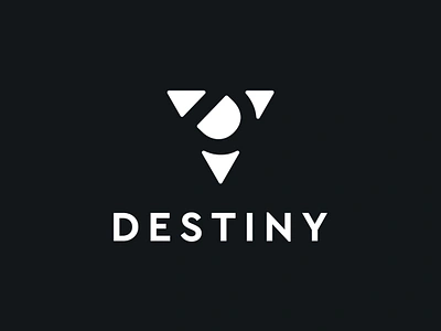 DESTINY - Unique Logotype branding destiny icon logo logotype store web design