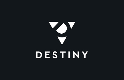 DESTINY - Unique Logotype branding destiny icon logo logotype store web design