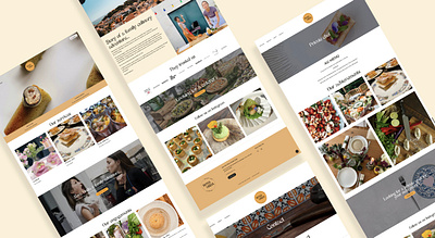 Nova Onda Catering, your private chef service. landing productdesign shopify ui ux web