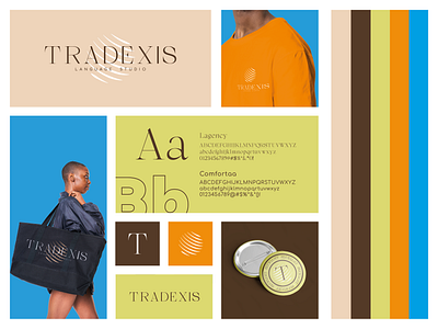 TRADEXIS - Brand Identity ascreations brand identity branding comeup graphic design identité visuelle logo