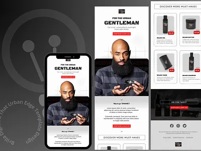 Brilla Digital x That Urban Edge Email Design branding campaign design email campaign email design email template klaviyo template mailchimp template newsletter design ui ux