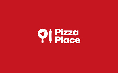Pizza Place brand identity branding design graphic design icon illustration logo logo design