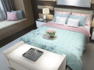 bedding set designs alomondtheme beddingset bedsheet blue cushions duvet graphic design hometextile pillows pink
