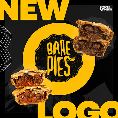 BARE PIES - Logo Design badge design designer food design graphic design logo logo 2024 logo design logo designer logo inspo new logo pie logo social media