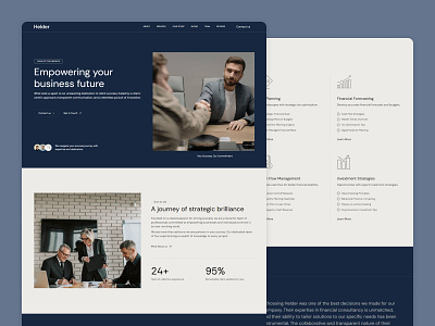 Helder - Finance Website Template accounting agency business consulting farm finance investment landing page law firm marketing small business startup