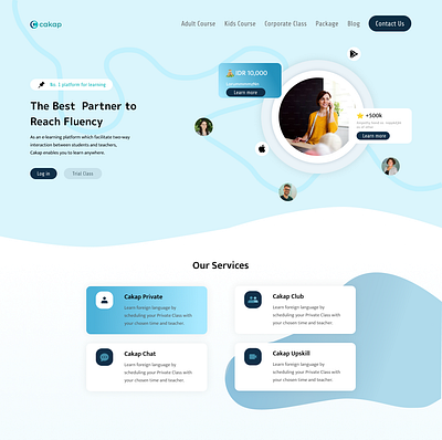 Cakap Website Design Clone